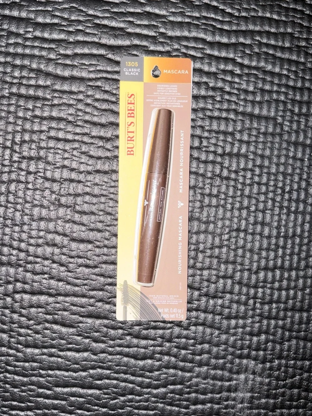 Burt's Bees Lengthens Lashes, Mascara Classic Black